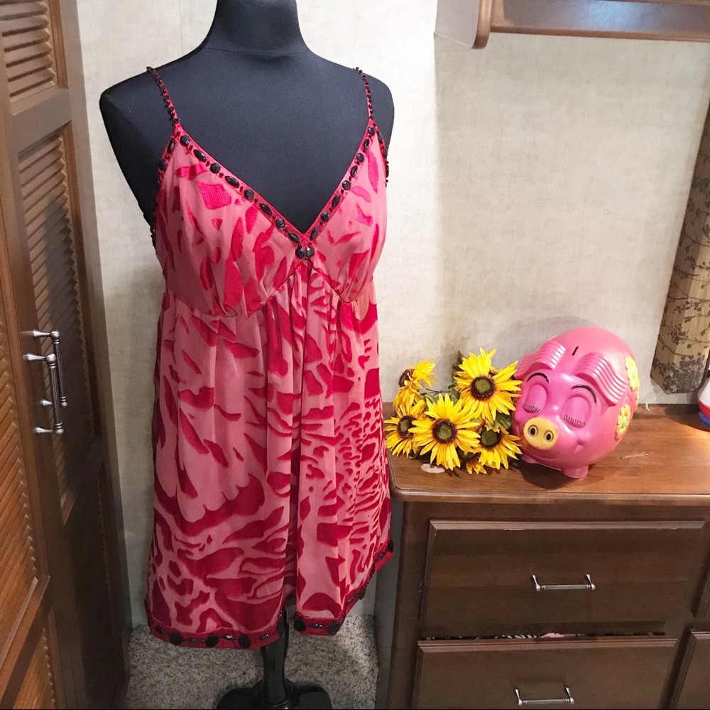 Nicole Miller embellished cami top - Picture 1 of 7